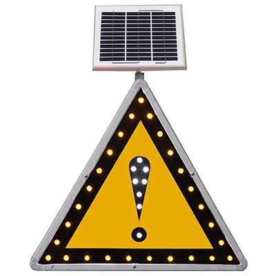 太阳能标识-注意危险